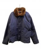 Schottショット）の古着「N-1 DECK JKT」｜ネイビー