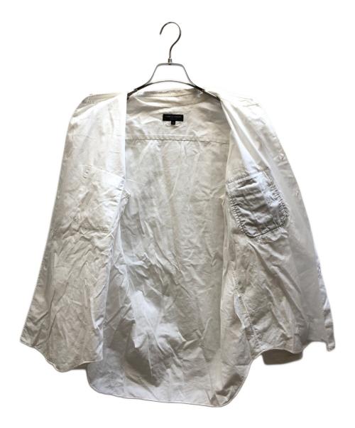 COMME des GARCONS HOMME PLUS（コムデギャルソンオムプリュス）COMME des GARCONS HOMME PLUS (コムデギャルソンオムプリュス) 長袖シャツ ホワイト サイズ:Sの古着・服飾アイテム
