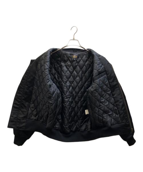 HARLEY-DAVIDSON（ハーレーダビッドソン）HARLEY-DAVIDSON (ハーレーダビッドソン) MA-1ジャケット ブラック サイズ:XLの古着・服飾アイテム