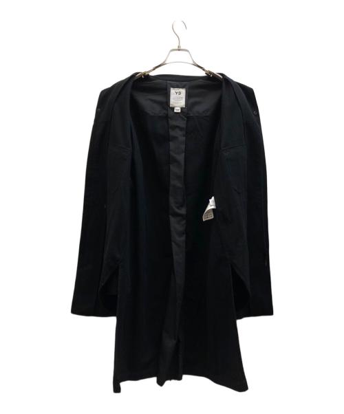 Y-3（ワイスリー）Y-3 (ワイスリー) クラシック ウール ネルシャツ ブラック サイズ:XSの古着・服飾アイテム