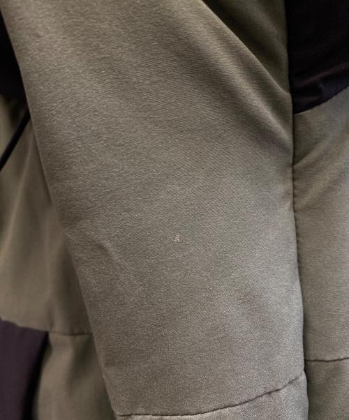 FIRST DOWN（ファーストダウン）FIRST DOWN (ファーストダウン) ダウンジャケット ブラック×グリーン サイズ:Sの古着・服飾アイテム