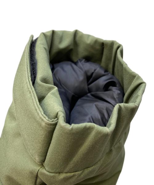 FIRST DOWN（ファーストダウン）FIRST DOWN (ファーストダウン) ダウンジャケット ブラック×グリーン サイズ:Sの古着・服飾アイテム