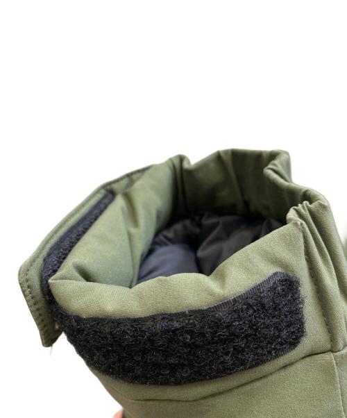 FIRST DOWN（ファーストダウン）FIRST DOWN (ファーストダウン) ダウンジャケット ブラック×グリーン サイズ:Sの古着・服飾アイテム