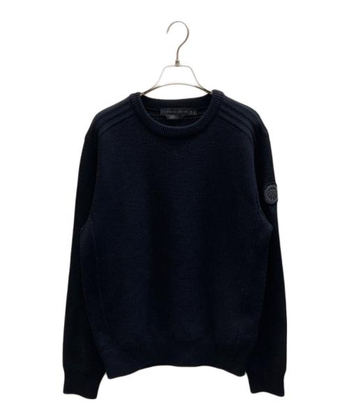 CANADA GOOSE（カナダグース）CANADA GOOSE (カナダグース) PEMBERTON SWEATER ブラック サイズ:Mの古着・服飾アイテム
