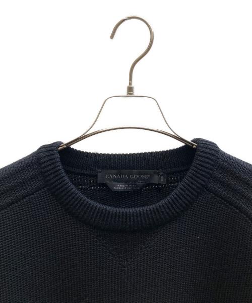 CANADA GOOSE（カナダグース）CANADA GOOSE (カナダグース) PEMBERTON SWEATER ブラック サイズ:Mの古着・服飾アイテム