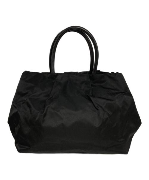 PRADA（プラダ）PRADA (プラダ) ノワール リボンハンドバッグ ブラックの古着・服飾アイテム