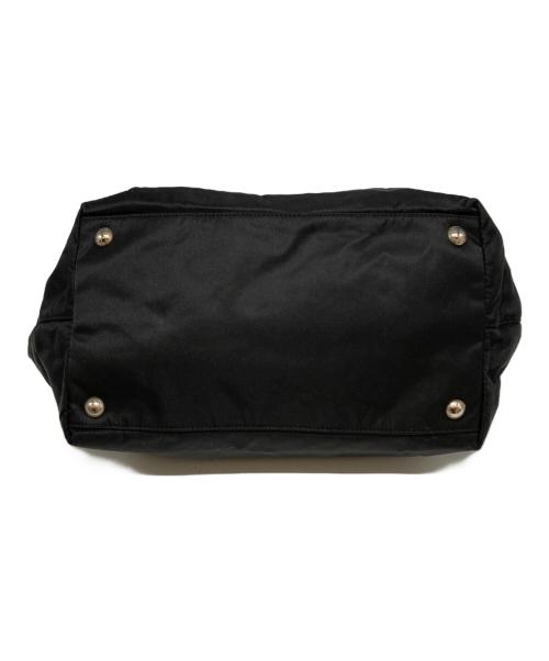 PRADA（プラダ）PRADA (プラダ) ノワール リボンハンドバッグ ブラックの古着・服飾アイテム