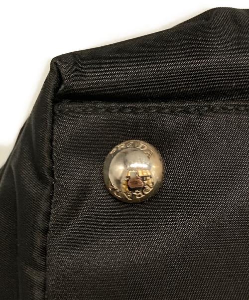 PRADA（プラダ）PRADA (プラダ) ノワール リボンハンドバッグ ブラックの古着・服飾アイテム