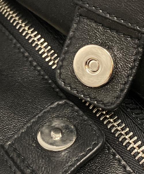 PRADA（プラダ）PRADA (プラダ) ノワール リボンハンドバッグ ブラックの古着・服飾アイテム