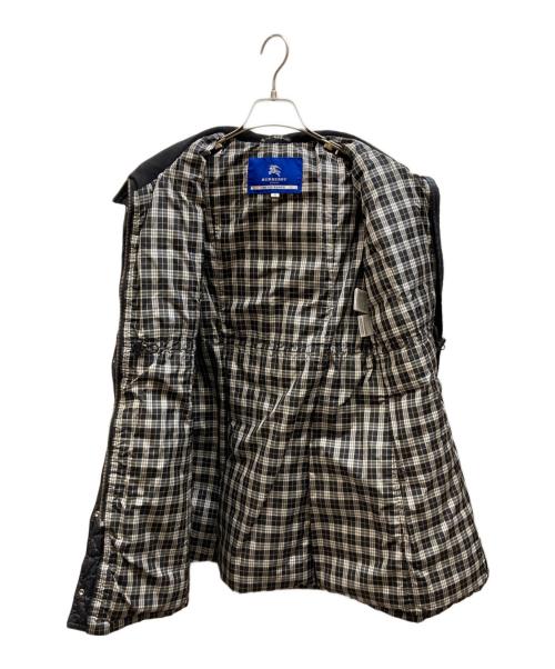 BURBERRY BLUE LABEL（バーバリーロンドンブルーレーベル）BURBERRY BLUE LABEL (バーバリーロンドンブルーレーベル) ダウンコート ブラック サイズ:38の古着・服飾アイテム