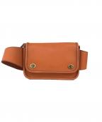 COACHコーチ）の古着「レガシー レザーボディバッグ」｜ブラウン