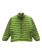 Patagoniaパタゴニア）の古着「00‘sダウンセーター」｜グリーン