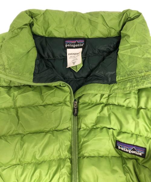 Patagonia（パタゴニア）Patagonia (パタゴニア) 00‘sダウンセーター グリーン サイズ:XLの古着・服飾アイテム