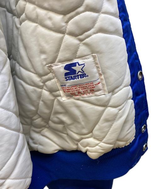 STARTER（スターター）STARTER (スターター) スタジャン ブルー サイズ:XLの古着・服飾アイテム