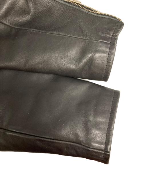 FREEDOM（フリーダム）FREEDOM (フリーダム) ダブルライダースジャケット ブラック サイズ:42の古着・服飾アイテム