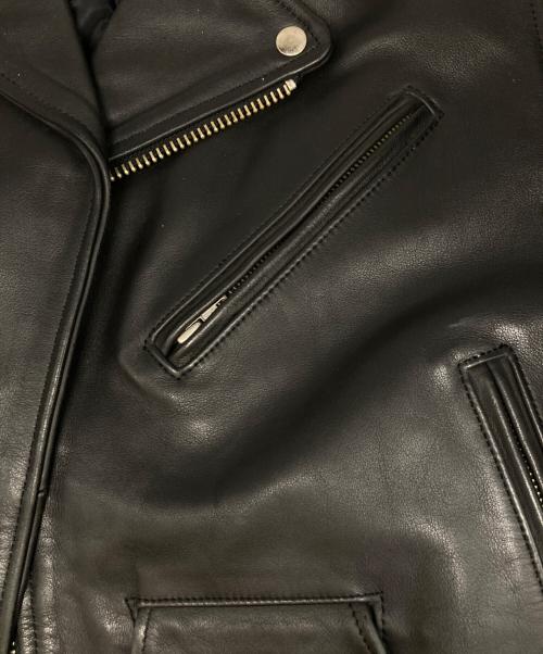 FREEDOM（フリーダム）FREEDOM (フリーダム) ダブルライダースジャケット ブラック サイズ:42の古着・服飾アイテム