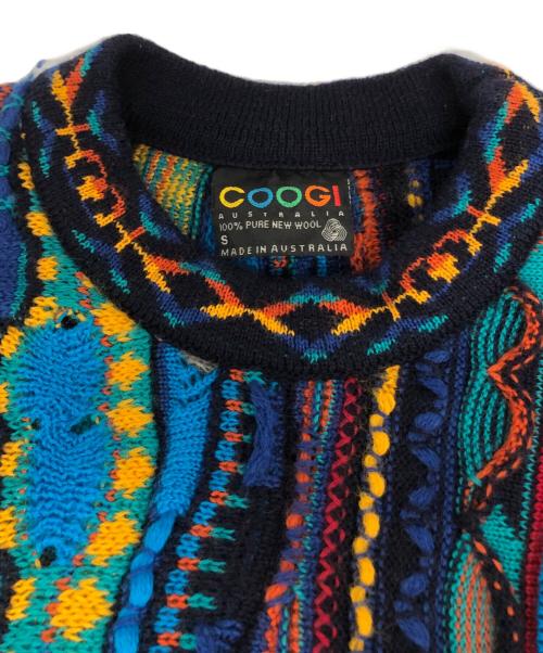 Coogi（クージー）Coogi (クージー) 3Dニット マルチカラー サイズ:Sの古着・服飾アイテム