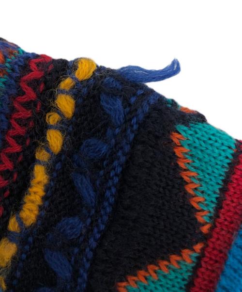 Coogi（クージー）Coogi (クージー) 3Dニット マルチカラー サイズ:Sの古着・服飾アイテム