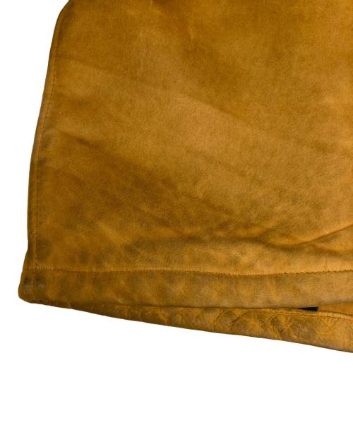 Schott（ショット）Schott (ショット) レザーカーコート ブラウン サイズ:36の古着・服飾アイテム