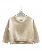 CLANE×MINAMI TANAKAクラネ×ミナミ タナカ）の古着「NECK KNIT TOPS」｜アイボリー