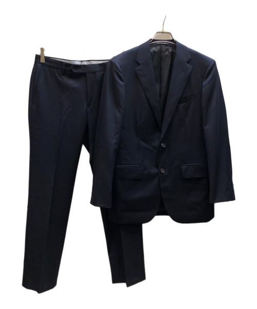 green label relaxing（グリーンレーベルリラクシング）green label relaxing (グリーンレーベルリラクシング) REDA サージ 2B RVセットアップスーツ ネイビー サイズ:44の古着・服飾アイテム