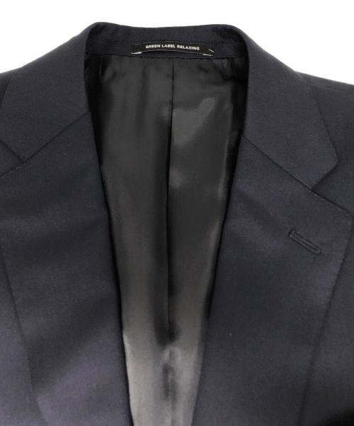 green label relaxing（グリーンレーベルリラクシング）green label relaxing (グリーンレーベルリラクシング) REDA サージ 2B RVセットアップスーツ ネイビー サイズ:44の古着・服飾アイテム