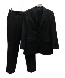 green label relaxing（グリーンレーベルリラクシング）の古着「REDA サージ 2B RV セットアップスーツ」｜ブラック