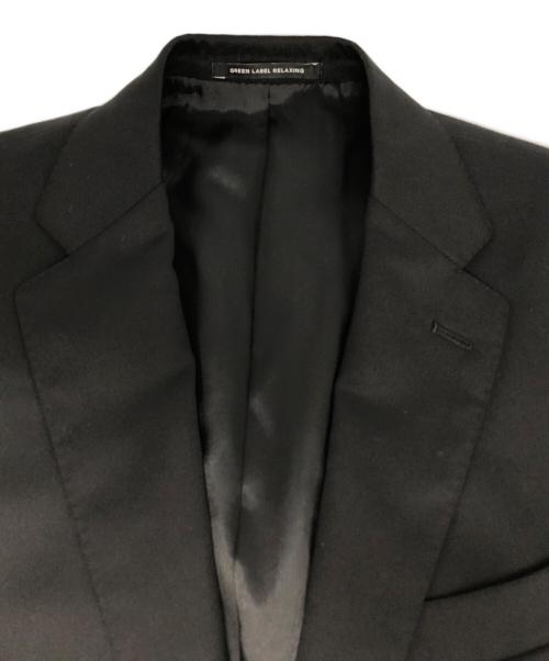 green label relaxing（グリーンレーベルリラクシング）green label relaxing (グリーンレーベルリラクシング) REDA サージ 2B RV セットアップスーツ ブラック サイズ:44の古着・服飾アイテム