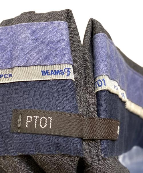 BEAMS F（ビームスエフ）BEAMS F (ビームスエフ) PT01 (ピーティーゼロウーノ) スラックス グレー サイズ:48の古着・服飾アイテム