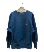 Champion REVERSE WEAVEチャンピオン リバース ウィーブ）の古着「90's クルーネックスウェット」｜ネイビー