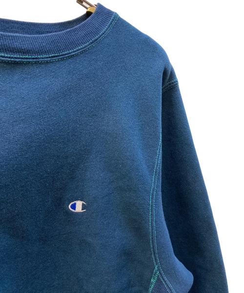 Champion REVERSE WEAVE（チャンピオン リバース ウィーブ）Champion REVERSE WEAVE (チャンピオン リバース ウィーブ) 90's クルーネックスウェット ネイビー サイズ:Mediumの古着・服飾アイテム