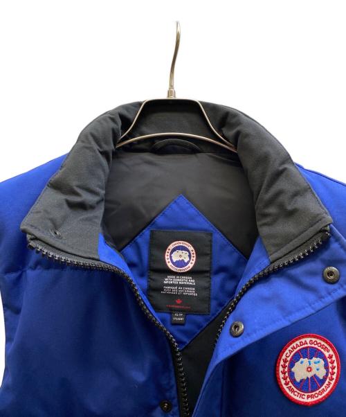 CANADA GOOSE（カナダグース）CANADA GOOSE (カナダグース) GARSON VEST ブルー サイズ:XSの古着・服飾アイテム