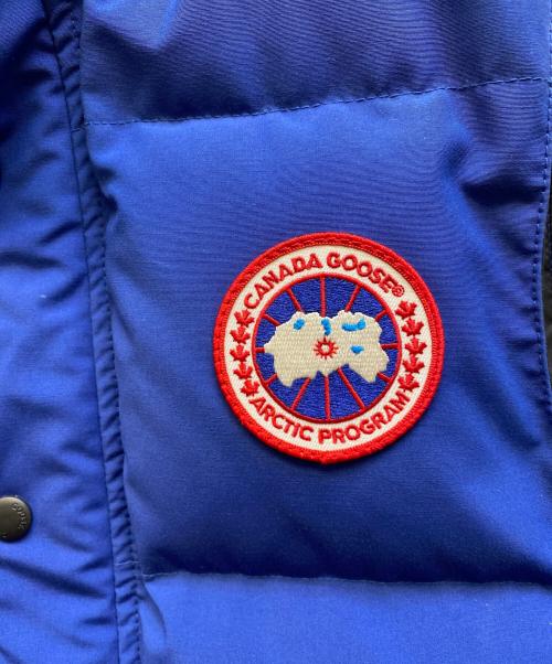CANADA GOOSE（カナダグース）CANADA GOOSE (カナダグース) GARSON VEST ブルー サイズ:XSの古着・服飾アイテム