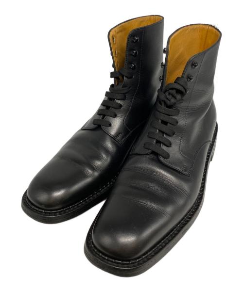 J.M.WESTON（ジェイエムウエストン）J.M.WESTON (ジェイエムウエストン) レースアップブーツ ブラック サイズ:8Cの古着・服飾アイテム