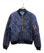 POLO RALPH LAURENポロ・ラルフローレン）の古着「デニムキルティングジャケット」｜インディゴ
