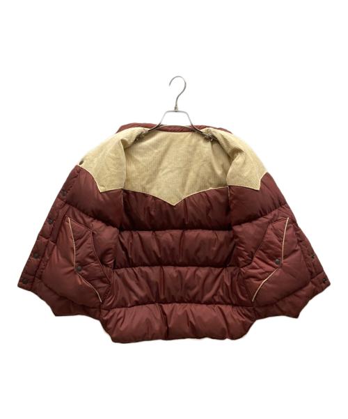 MSR（エムエスアール）MSR (エムエスアール) コーデュロイダウンベスト / MRV-104 レッド サイズ:Mの古着・服飾アイテム