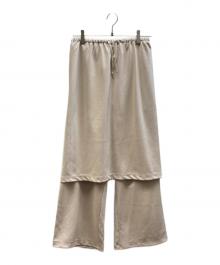 Gemini（ジェミニ）の古着「ジャージセットパンツ」｜ベージュ