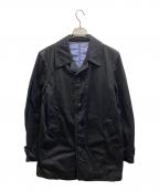 COMME des GARCONS HOMMEコムデギャルソン オム）の古着「ステンカラーコート」｜ブラック