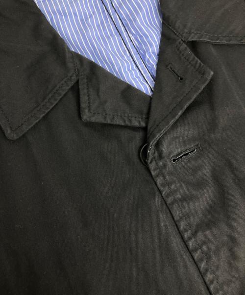 COMME des GARCONS HOMME（コムデギャルソン オム）COMME des GARCONS HOMME (コムデギャルソン オム) ステンカラーコート ブラック サイズ:Sの古着・服飾アイテム