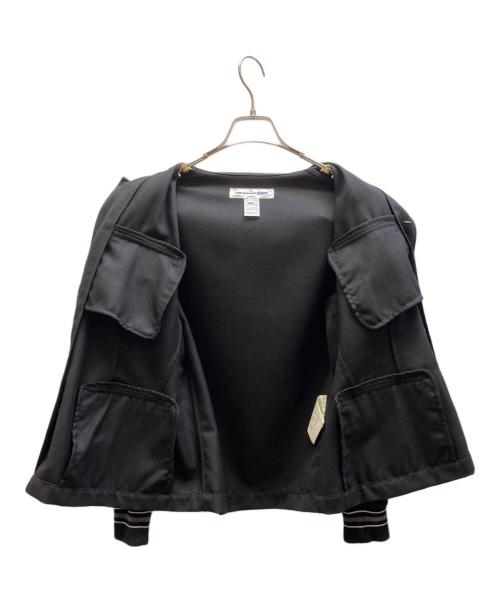 COMME des GARCONS SHIRT（コムデギャルソンシャツ）COMME des GARCONS SHIRT (コムデギャルソンシャツ) シャツジャケット ブラック サイズ:XSの古着・服飾アイテム