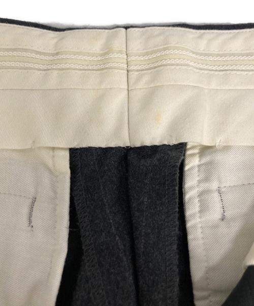 COMME des GARCONS HOMME DEUX（コムデギャルソン オム ドゥ）COMME des GARCONS HOMME DEUX (コムデギャルソン オム ドゥ) ウールスラックス グレー サイズ:Sの古着・服飾アイテム