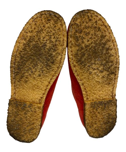 COMME des GARCONS HOMME（コムデギャルソン オム）COMME des GARCONS HOMME (コムデギャルソン オム) スウェードレザーシューズ レッド サイズ:25の古着・服飾アイテム