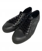 COMME des GARCONS HOMMEコムデギャルソン オム）の古着「ローカットスニーカー」｜ブラック