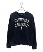 MARCELO BURLONマルセロバーロン）の古着「TEAM SONIDO プリントスウェット」｜ブラック