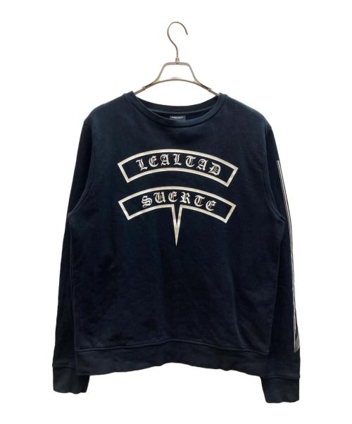 MARCELO BURLON（マルセロバーロン）MARCELO BURLON (マルセロバーロン) TEAM SONIDO プリントスウェット ブラック サイズ:-の古着・服飾アイテム