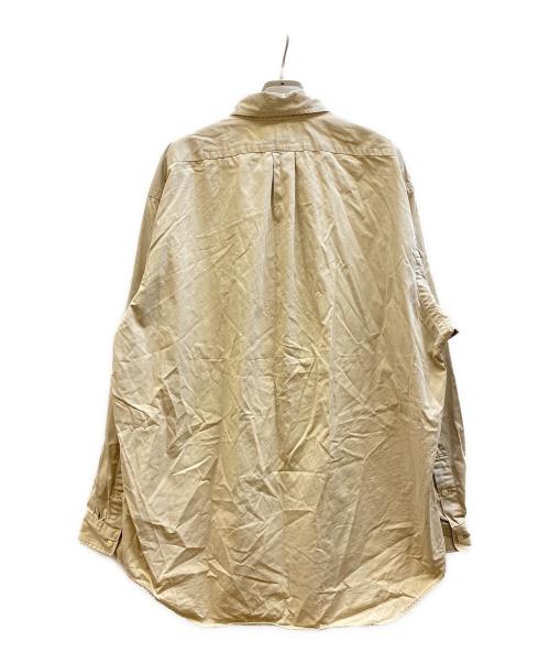 RALPH LAUREN（ラルフローレン）RALPH LAUREN (ラルフローレン) BLAKE ボタンダウンシャツ ベージュ サイズ:Lの古着・服飾アイテム