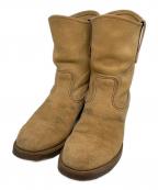 RED WINGレッドウィング）の古着「スウェードペコスブーツ」｜ベージュ