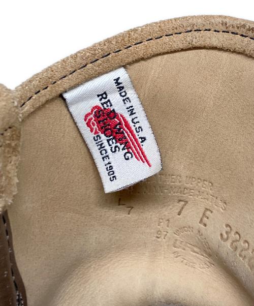 RED WING（レッドウィング）RED WING (レッドウィング) スウェードペコスブーツ ベージュ サイズ:7の古着・服飾アイテム