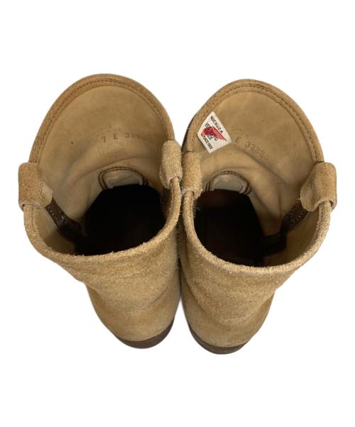 RED WING（レッドウィング）RED WING (レッドウィング) スウェードペコスブーツ ベージュ サイズ:7の古着・服飾アイテム