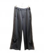 SASQUATCHfabrix.サスクワッチファブリックス）の古着「FLARE SILHOUETTE TRACK PANTS」｜グレー